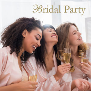 Women sitting together at Bridal Lounge in Providence